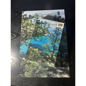 500 Piece Jigsaw Puzzle Rose Art Encore 13"x19" Lake Tahoe USA 06052 Complete